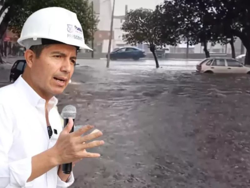 Evitar colapsar drenajes con basura en Puebla