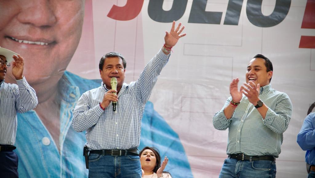 Julio Huerta de gira por municipios de Puebla