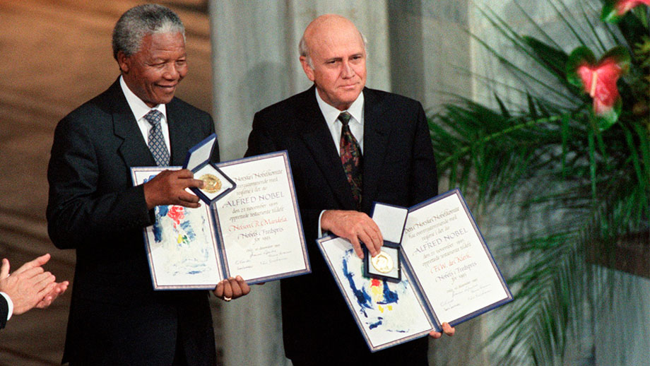 Nobel de la Paz Mandela
