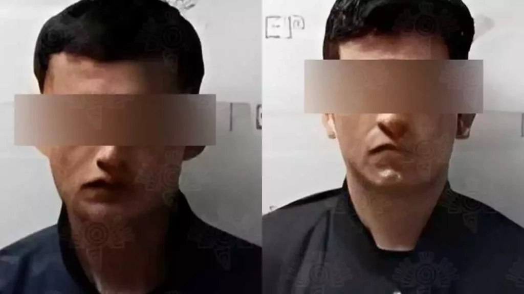 Brayhan y Julio detenidos en posesión de droga en Teziutlán