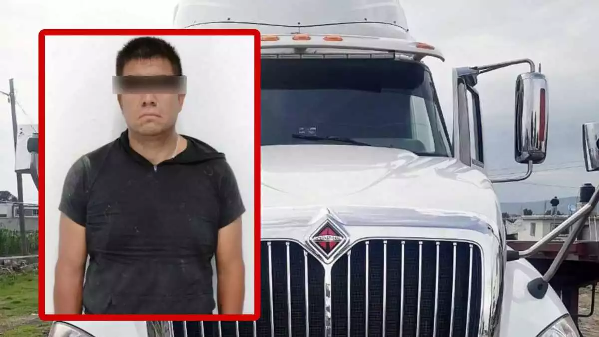 Policía Estatal recupera en Tlaxcala tráiler robado en Puebla
