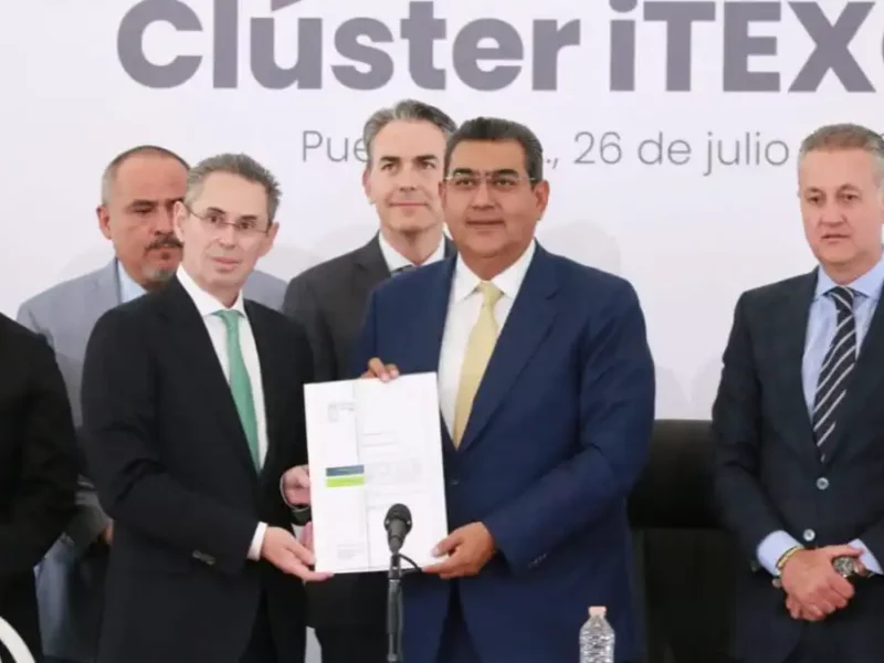 Sergio Salomón participa en la creación de iTexcon, integrado con más de 30 empresas en Puebla