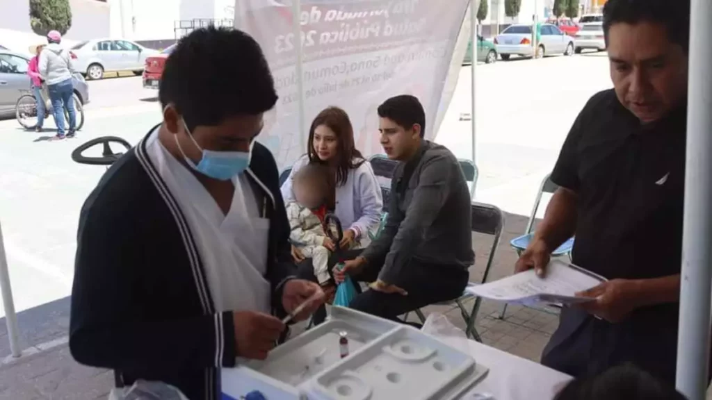 Inicio de la primer Jornada de Salud Pública en Amozoc