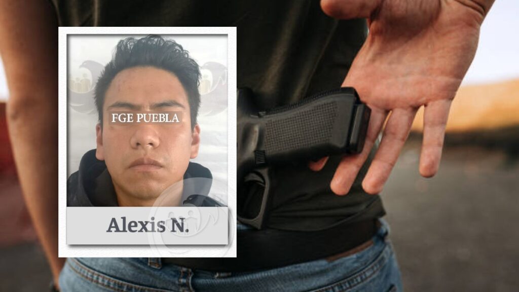 Alexis le dispara a un hombre en Coronango, ya fue detenido