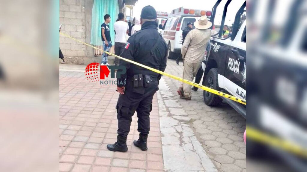 Asesinan a hombre en Aljojuca, Puebla.