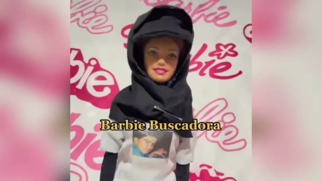 Hasta encontrarlos: colectivo de madres crea la 'Barbie buscadora' en Tamaulipas