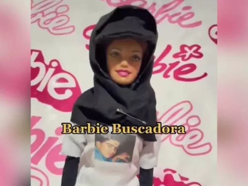 Hasta encontrarlos: colectivo de madres crea la 'Barbie buscadora' en Tamaulipas