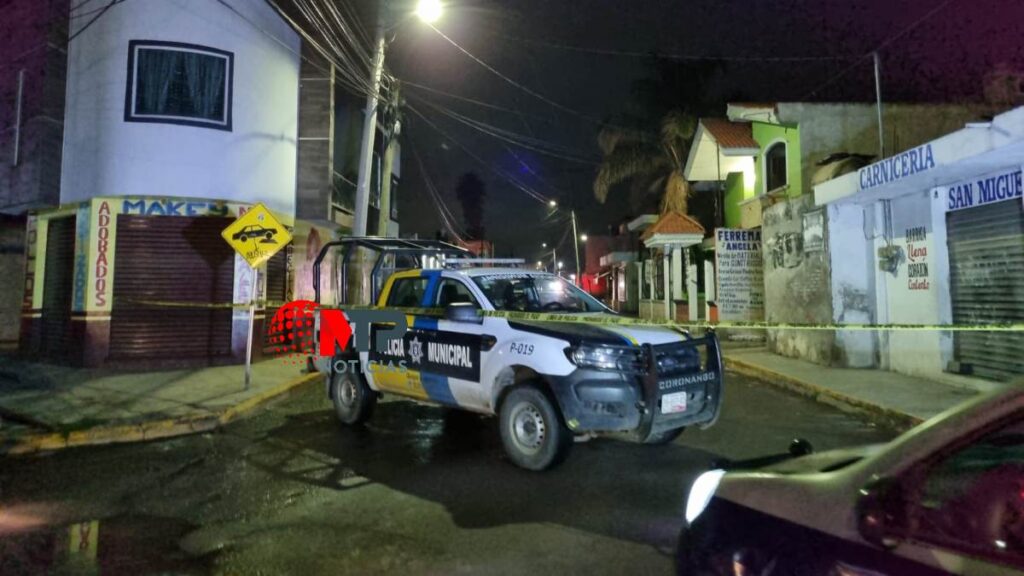 ¡Otra vez Coronango! Ejecutan a un hombre en talachería en San Francisco Ocotlán