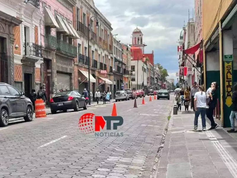 Doble sentido de la 3 Poniente en Puebla: habrá retiro de parquímetros
