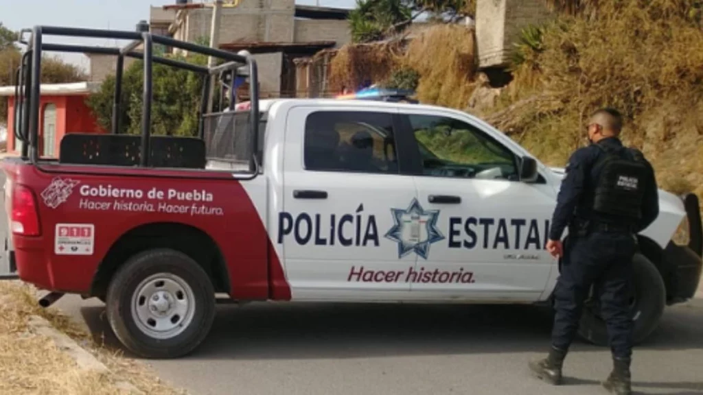 Dos lesionados deja balacera en calles de Texmelucan, abandona camión de carga