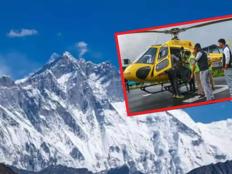 Se estrella helicóptero y mueren 5 turistas mexicanos en Nepal, cerca del Everest