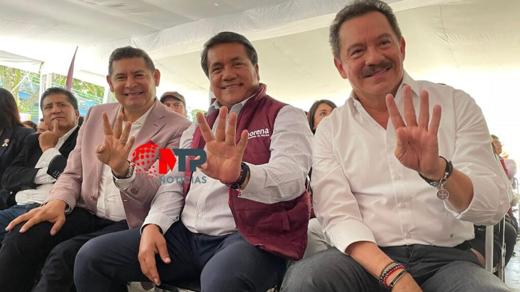 Tres aspirantes a gubernatura de Puebla por Morena: Armenta, Julio y Mier