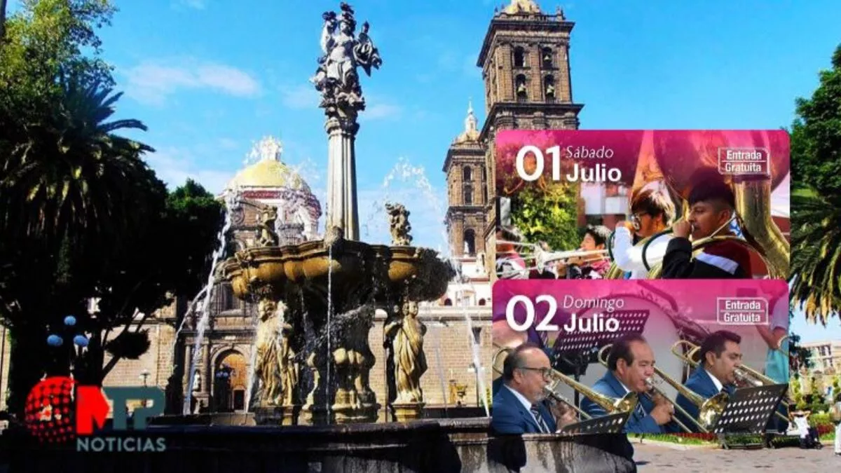 Música, danza y exposiciones te esperan en el centro de Puebla
