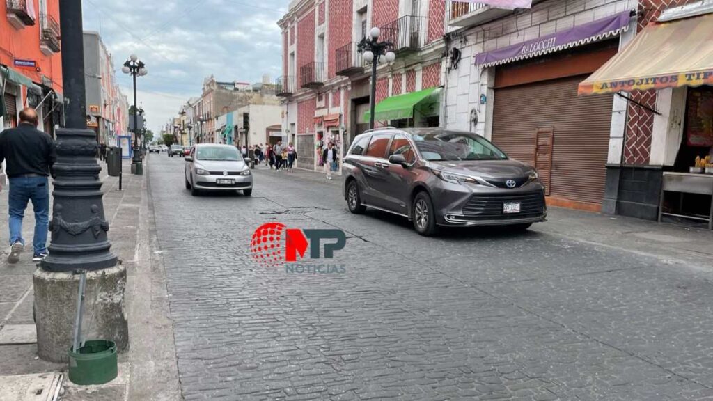 Peatonalización de la 16 de Septiembre en Puebla: habrá dos bahías para descarga de mercancía