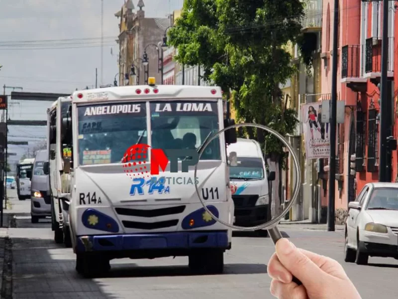 ¡Atención! Revisarán transporte público y taxis en Puebla a partir de esta fecha