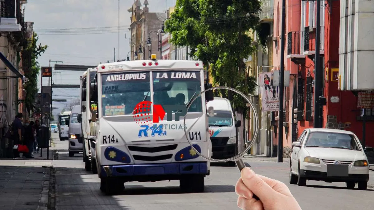 ¡Atención! Revisarán transporte público y taxis en Puebla a partir de esta fecha