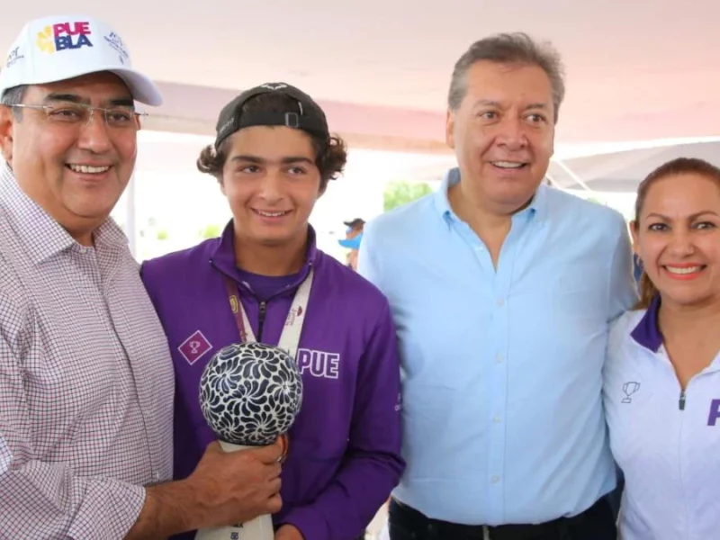 Sergio Salomón inaugura el Torneo Nacional de Tenis Infantil y Juvenil 2023