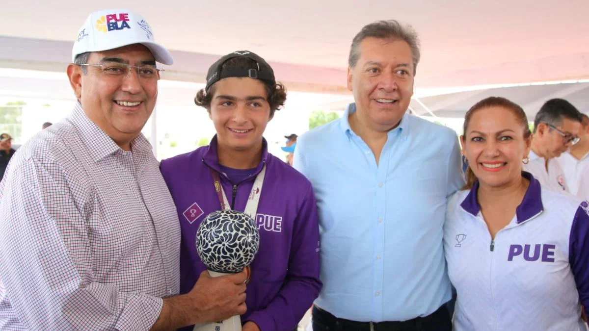 Sergio Salomón inaugura el Torneo Nacional de Tenis Infantil y Juvenil 2023