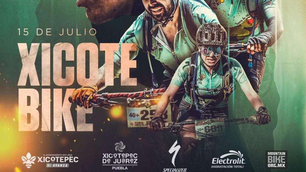Poster de Xicote Bike en Puebla.