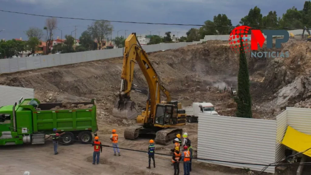 Avanza construcción del nuevo Congreso de Puebla