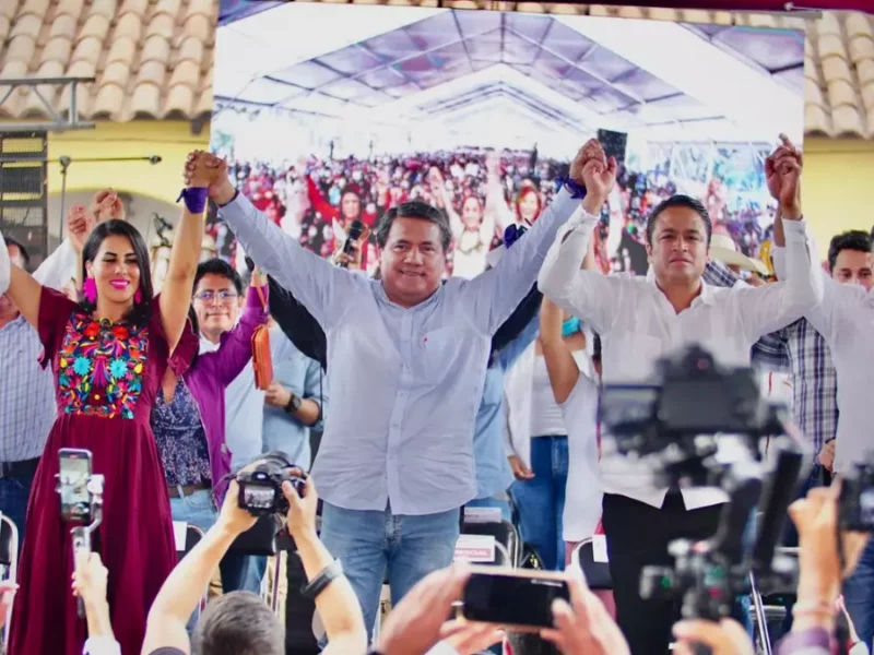 En Chignahuapan, mujeres y ciudadanos respaldan a Julio Huerta y a Sheinbaum