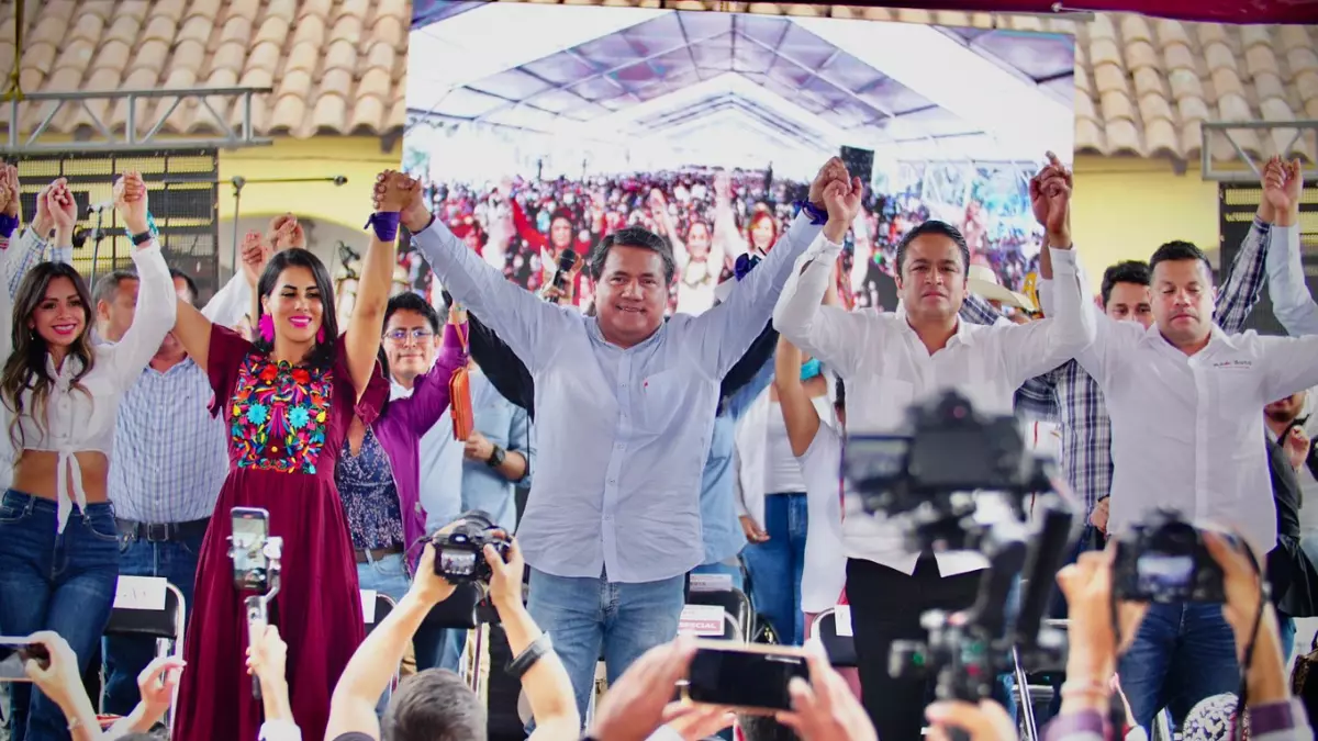 En Chignahuapan, mujeres y ciudadanos respaldan a Julio Huerta y a Sheinbaum