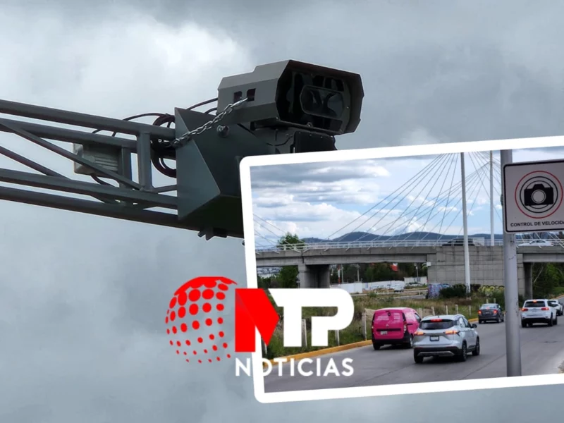 Cinenómetros aplican 27 multas en primera semana en laterales de la Vía Atlixcáyotl