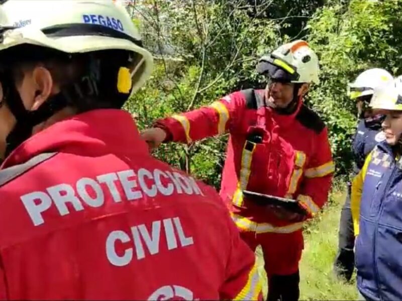 PC de Puebla realizó la búsqueda de un joven de 19 años que se aventó ayer al río Alseseca.