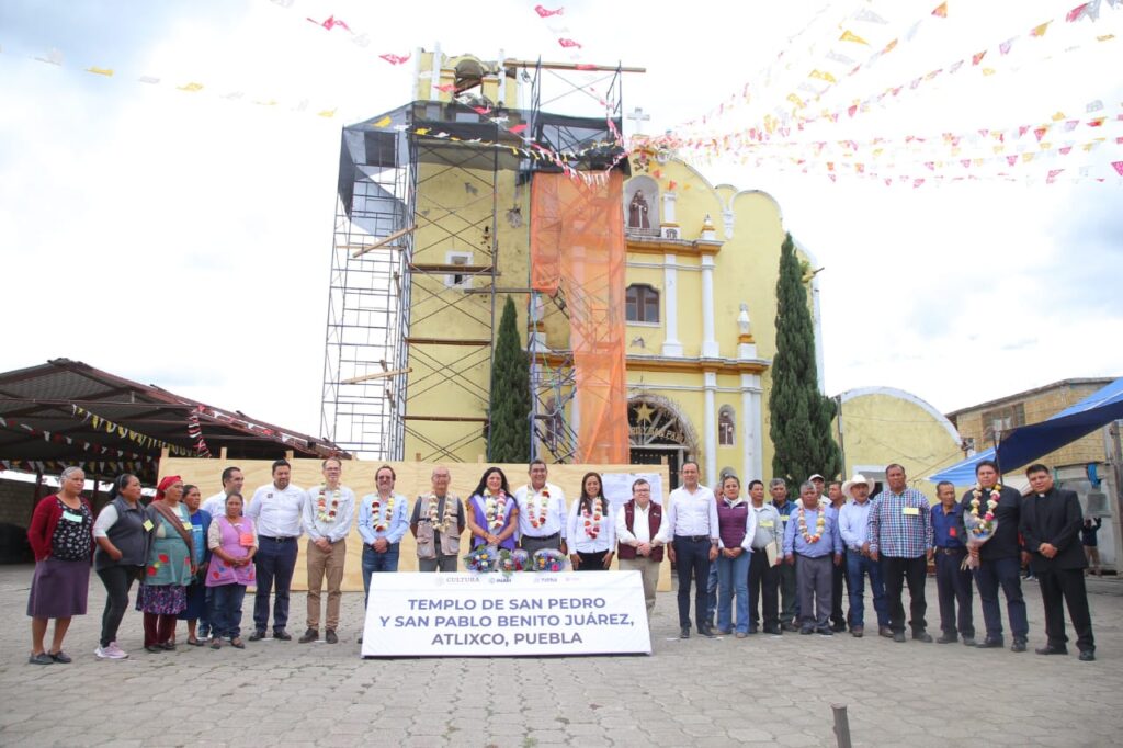 Arranca reconstrucción de 187 inmueble históricos en Puebla