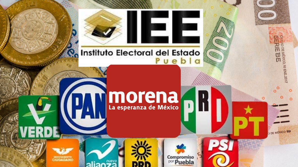 Presupuesta IEE 492.2 millones para partidos en Puebla en 2024