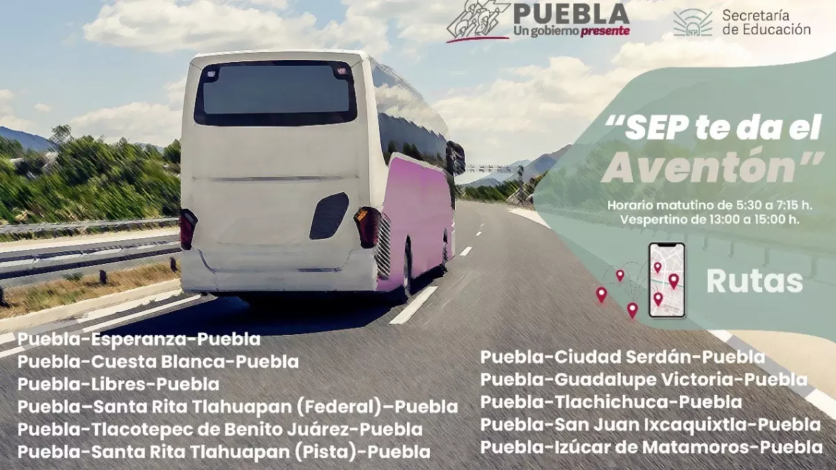 SEP Puebla dará aventón a maestros