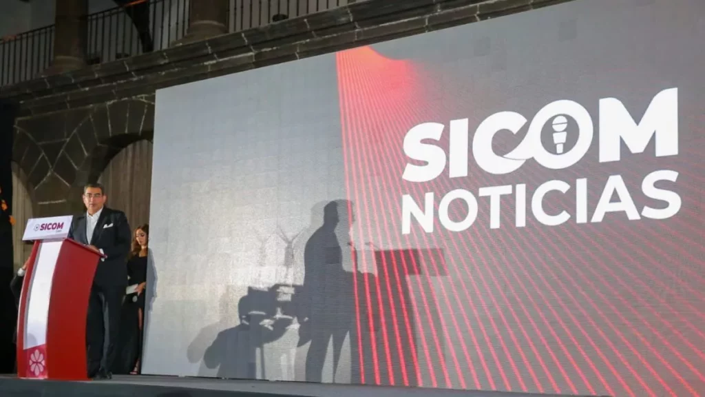 SICOM Noticias Sergio Salomón relanza el canal de los poblanos con inteligencia artificial