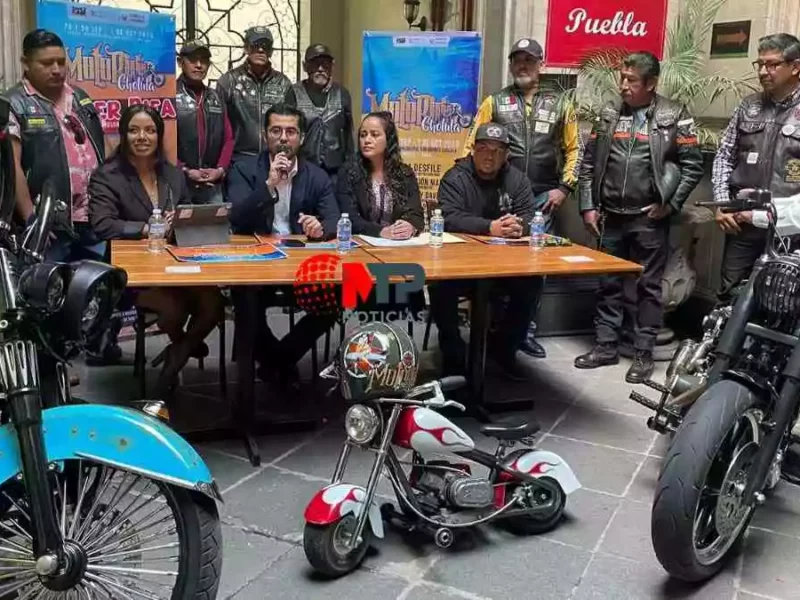 ¿Eres fan de las motos? No te pierdas la caravana de motociclistas en Puebla