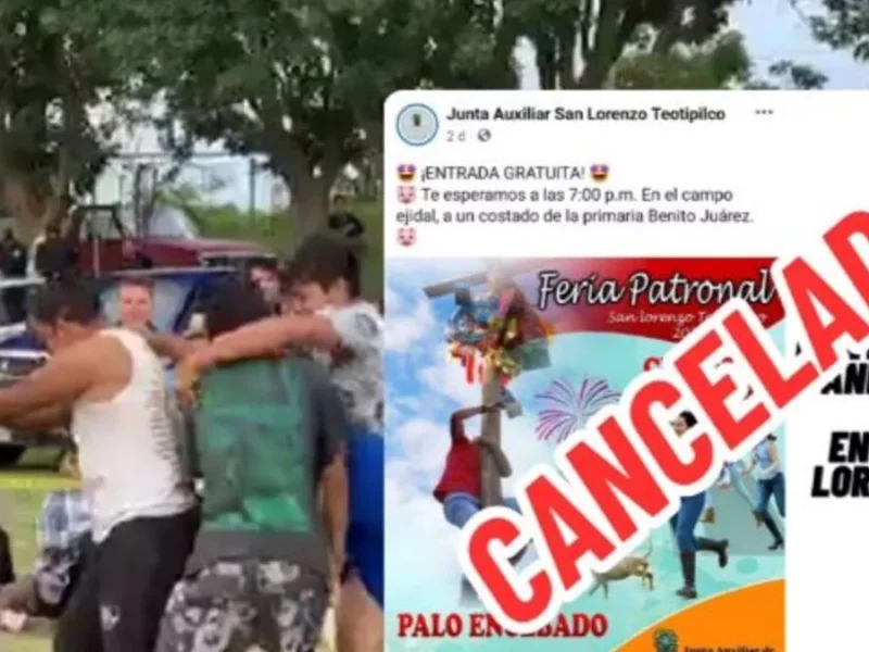 Maltrato animal en Puebla: suspenden concurso de 'cerdito encebado'