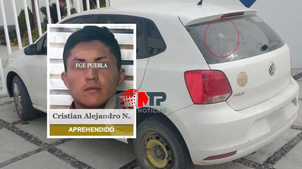 Detienen a Cristian por asesinato de niño durante robo de auto en Texmelucan