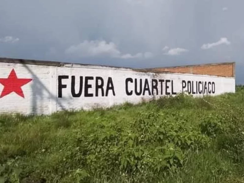 Edil de Juan C. Bonilla quiere expropiar terreno donado para panteón, protestan pobladores
