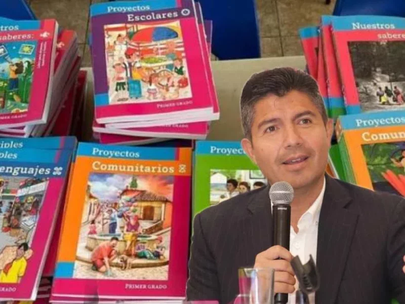 Eduardo Rivera critica que gobierno de AMLO distribuya libros de texto con "errores garrafales"