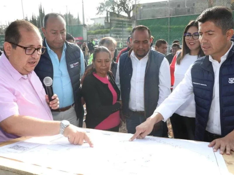 Eduardo Rivera inicia rehabilitación de parque en San Sebastián de Aparicio con inversión de 4.6 MDP