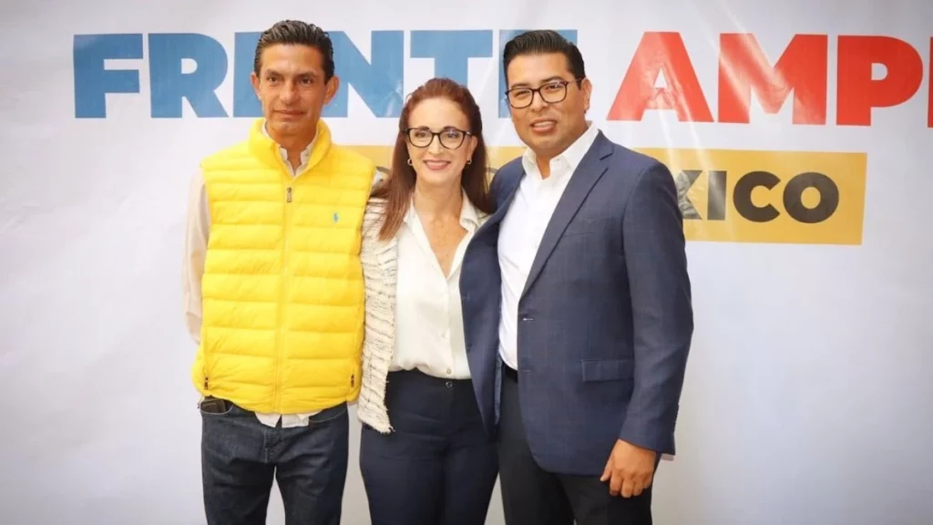 Hay encuestas que dan triunfo de gubernatura a Frente Amplio en Puebla: Eduardo Rivera