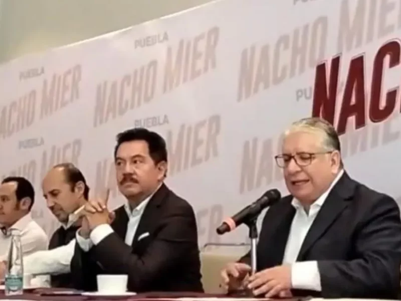 Sin renunciar al PRI, Doger oficializa apoyo a Ignacio Mier por gubernatura de Puebla