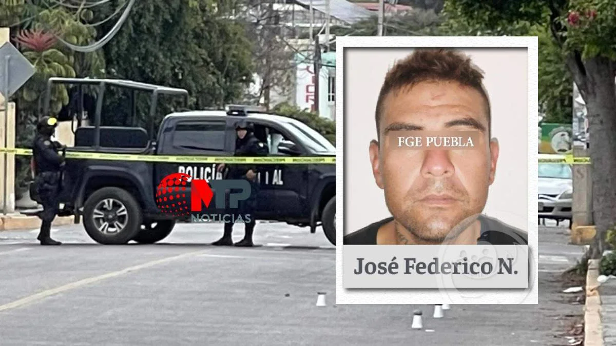 José Federico intentó matar a policía en Tehuacán, lo vinculan a proceso