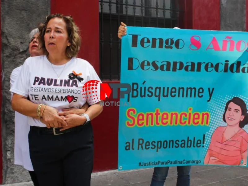 “No aceptamos más errores”: responde mamá de Paulina Camargo al fiscal de Puebla