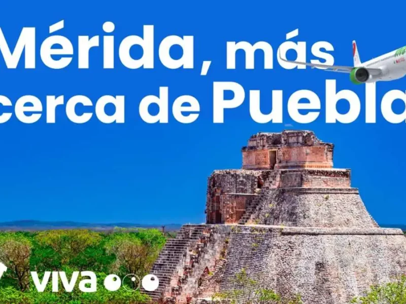 Nuevo vuelo Puebla-Yucatán: horarios, costos ¡Escápate por cochinita pibil!