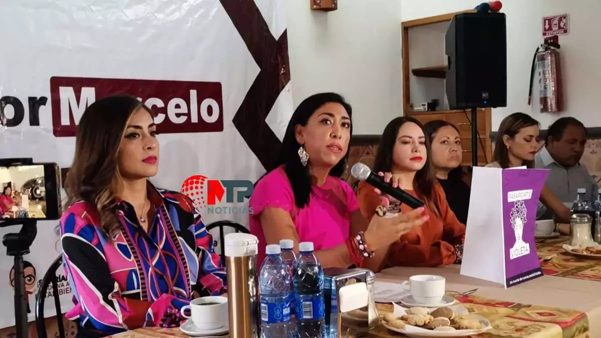 Presentan 'Pasaporte Violeta' en Puebla, propuesta de Marcelo Ebrard: ¿qué es?