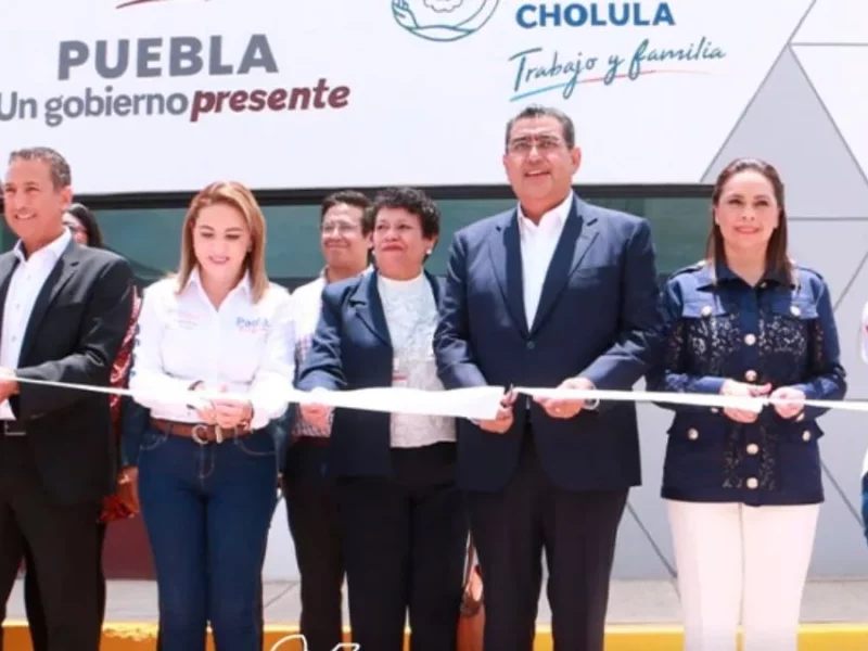 Sergio Salomón reinaugura edificio del DIF en San Pedro Cholula con 14.6 MDP