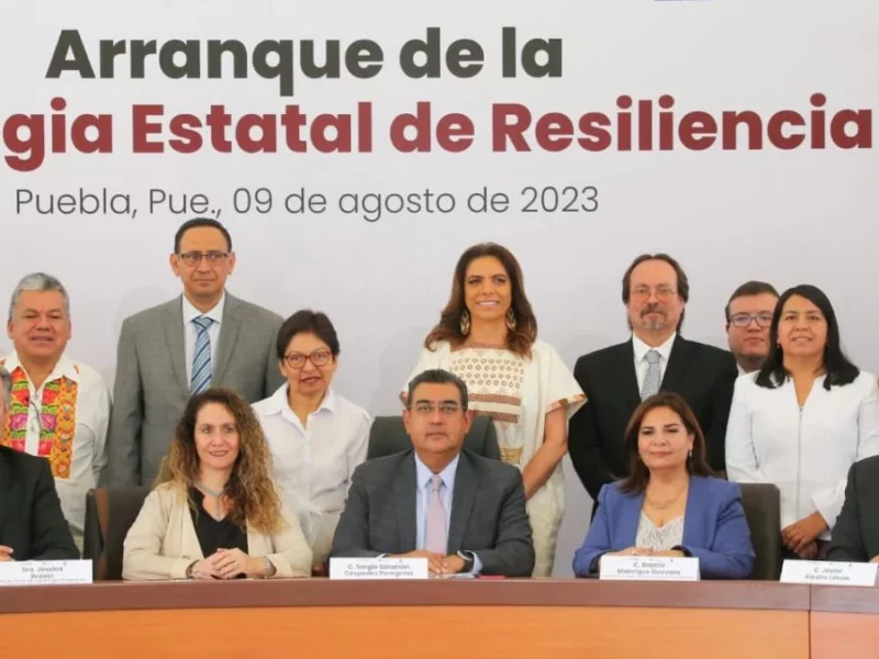 Sergio Salomón pone en marcha la Estrategia Estatal de Resiliencia, en esto consiste