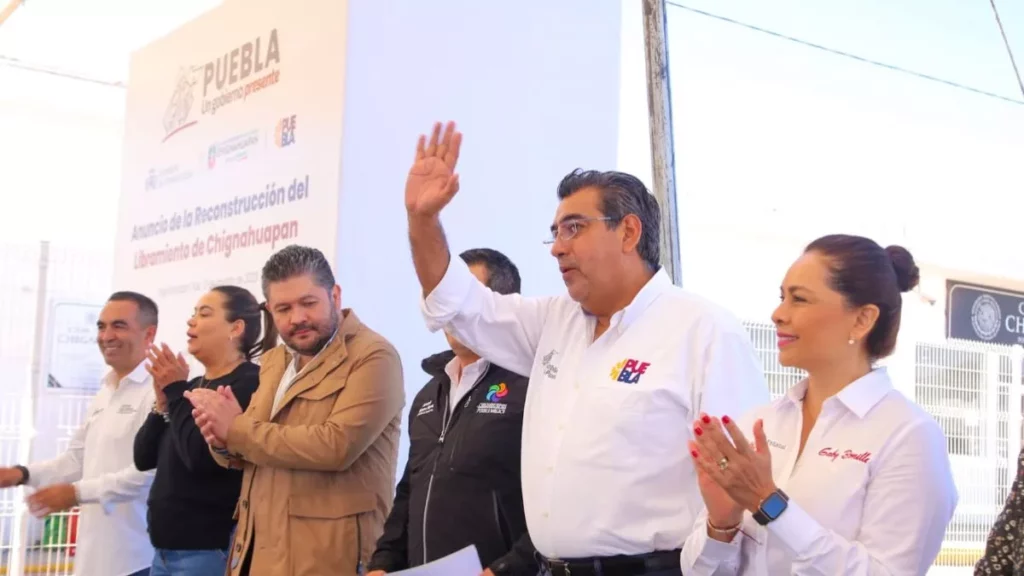 Sergio Salomón va por libramiento a Chignahuapan: esto costará y durará la obra