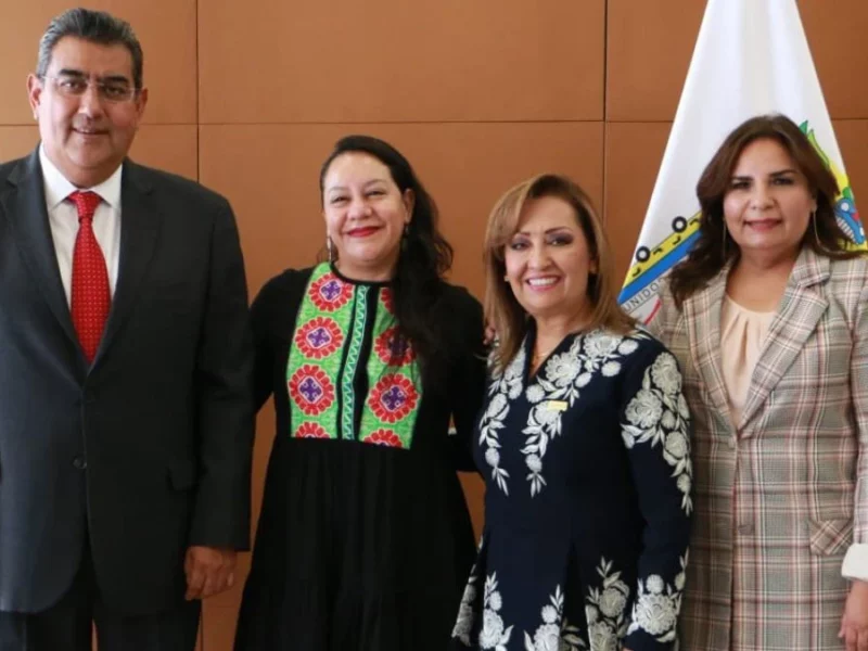 Saneamiento del Atoyac: Sergio Salomón, María Luisa Albores y Lorena Cuéllar firman convenio