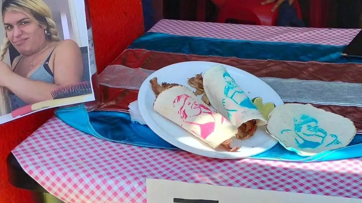 Resulta y resalta que ya venden taco árabe en honor a Wendy Guevara en Puebla