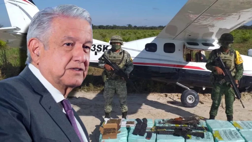 Confisca gobierno de AMLO 595 MDP al narco en cinco años